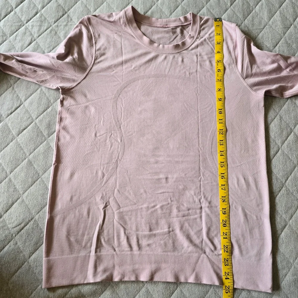 Lululemon Swiftly Relaxed-Fit Long Sleeve Shirt Size 8 Pink Peony
